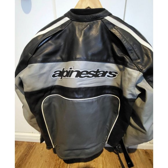 Alpinestars Motorcycle leather armored jacket - Picture 2 of 3